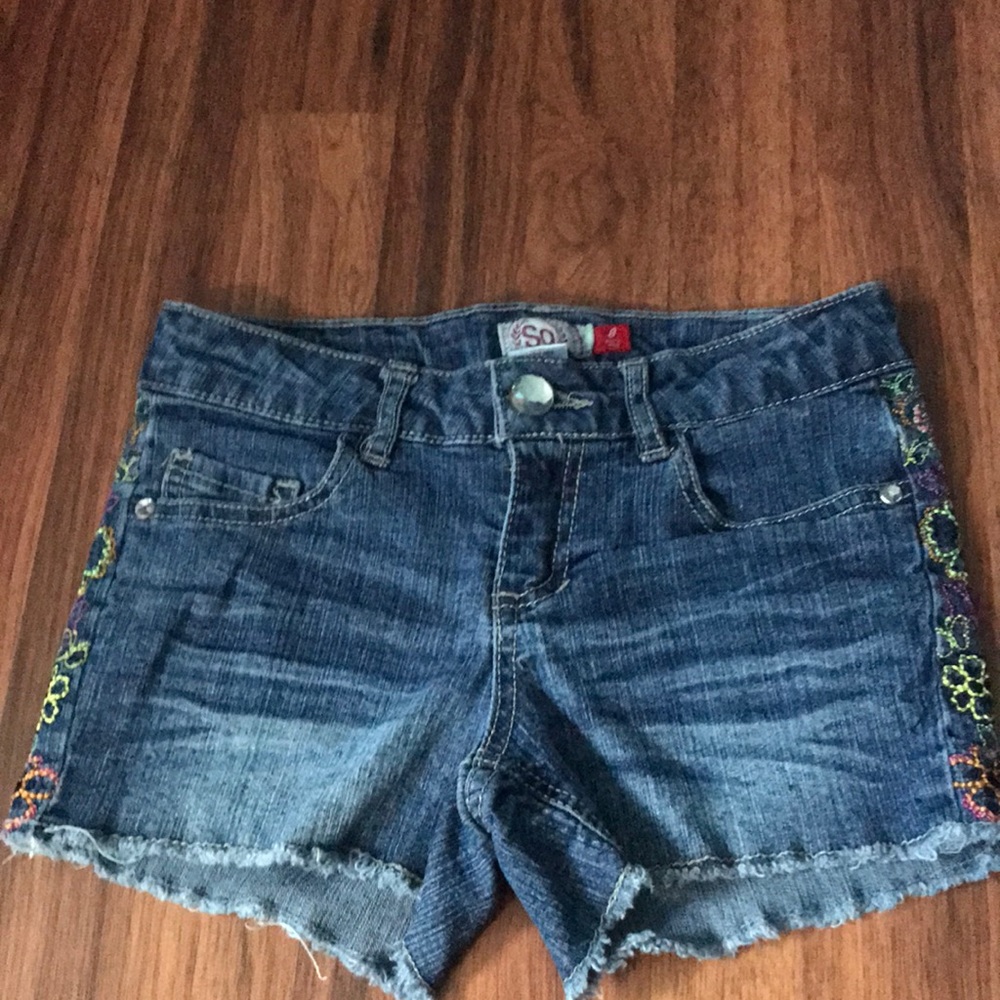 Girls Jean Shorts